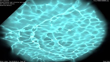 Yafaray/Blender Refraction Pool Lighting Test