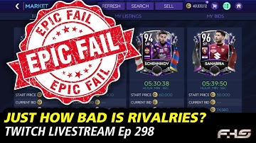 Just how bad is RIVALRIES? - FC Mobile (FIFA) Twitch Ep.298
