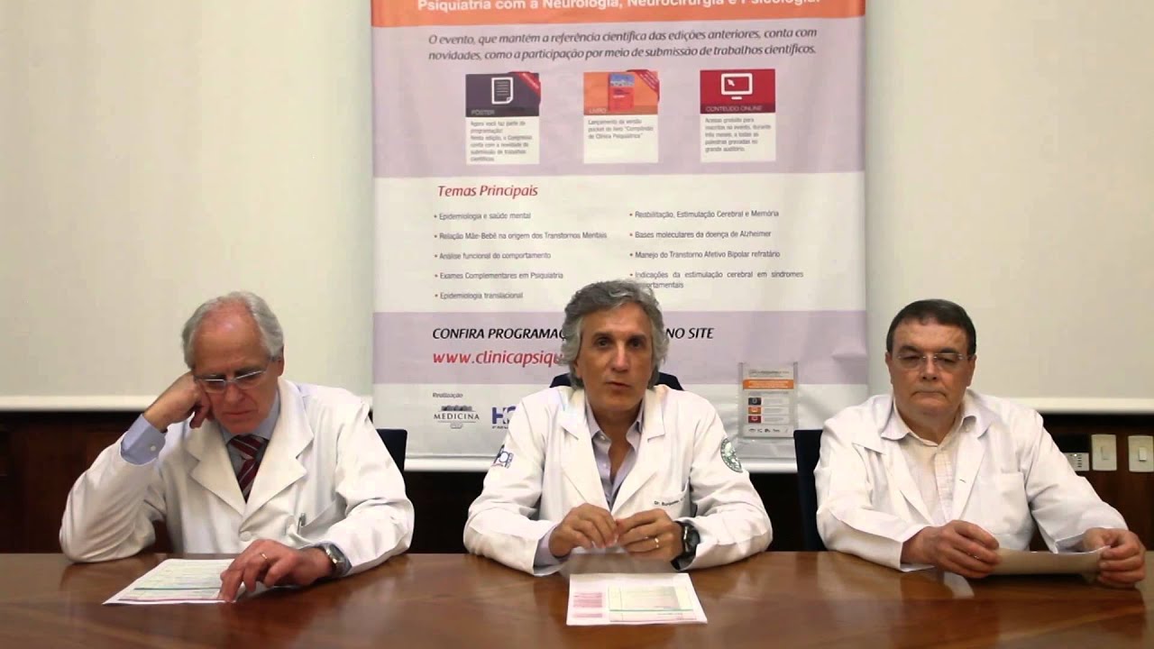 Congresso de Cl\u00ednica Psiqui\u00e1trica 2014 #4 - YouTube