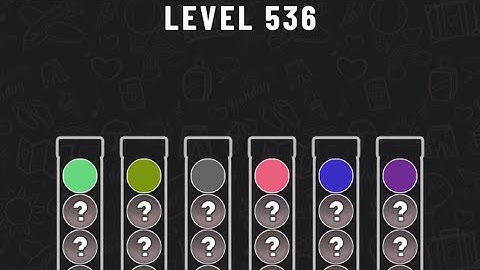 Ball Sort Puzzle Level 536 #ballsortpuzzle #ballsortpuzzlegameplay #puzzlegame #mobilegames