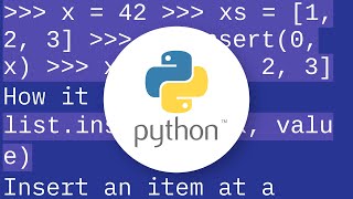 Append integer to beginning of list in Python