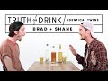 Identical Twins Play Truth or Drink (Brad & Shane) | Truth or Drink | Cut