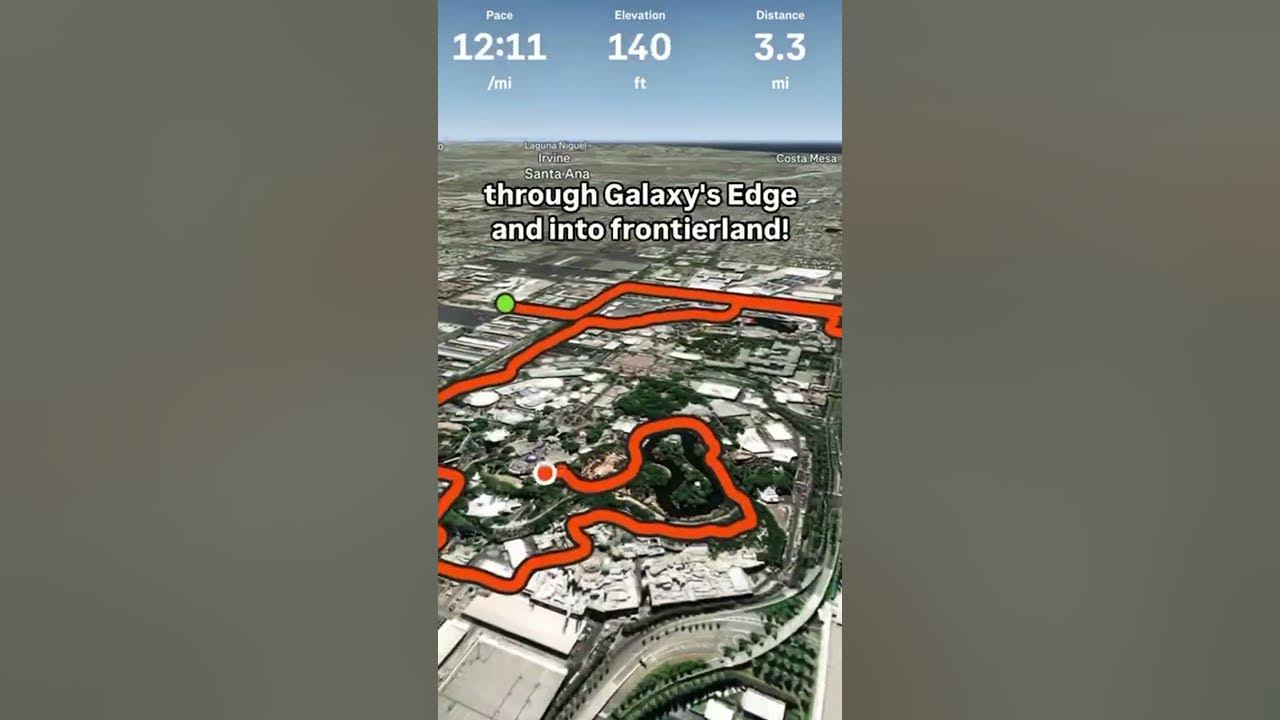 COME run the 13.1 mile course of the 2025 Disneyland Half Marathon with me! since i didn't take any