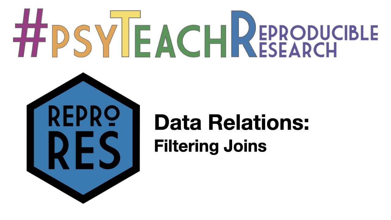 Filtering Joins - YouTube