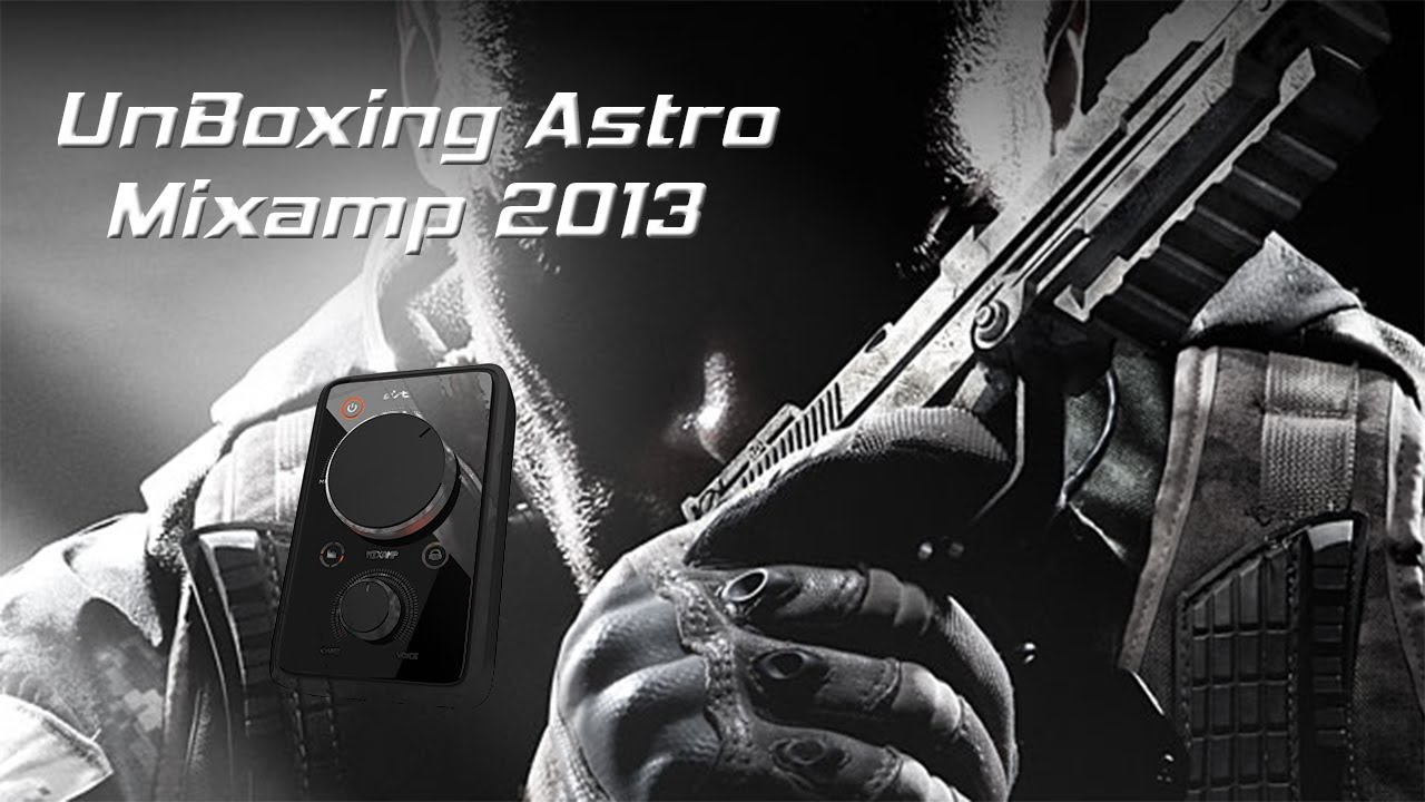 Unboxing du mixamp astro 2013 + Tuto comment le brancher - YouTube
