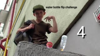 Water bottle flip challenge ⁴)🍼