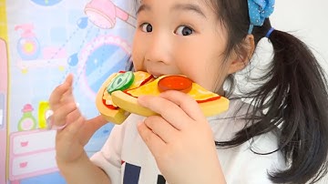 Boram bermain Memasak Dengan Mainan Dapur Bagus
