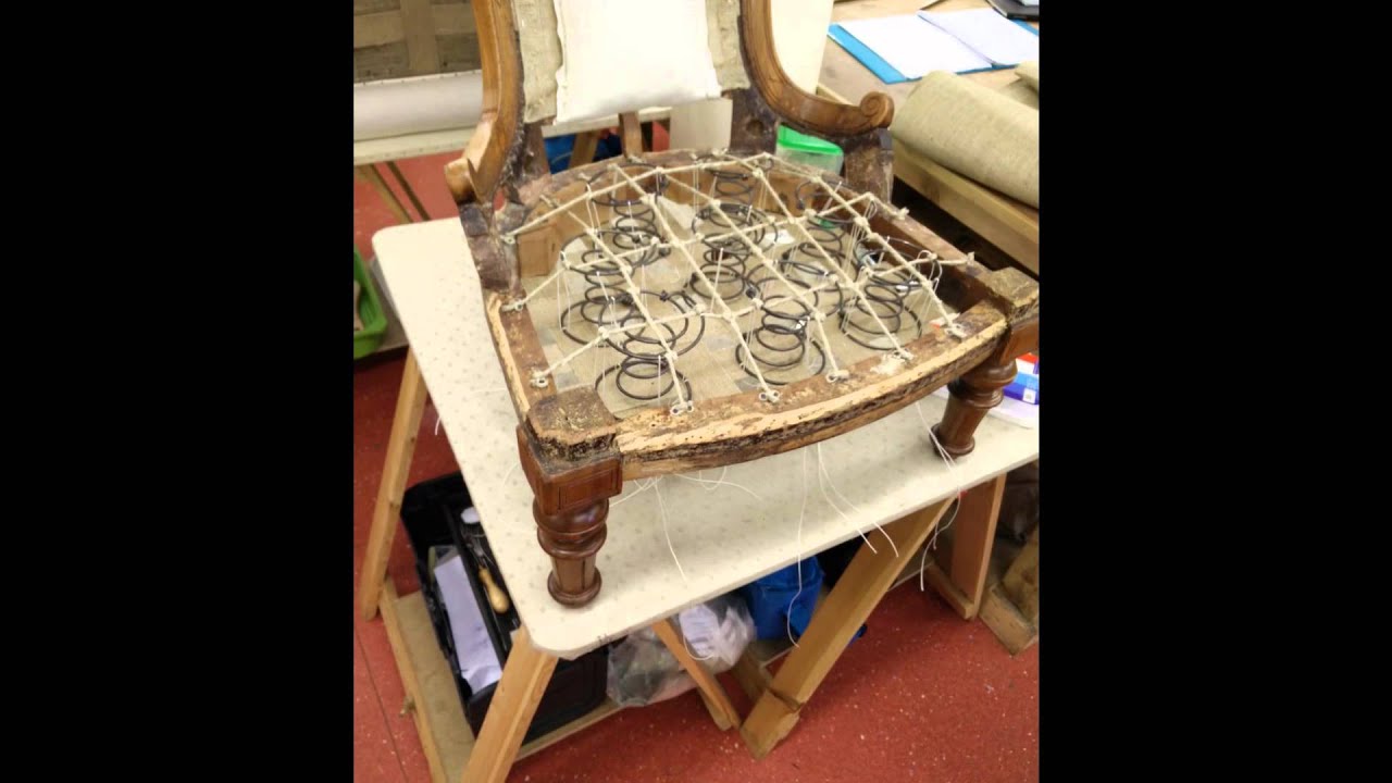 A Peek Inside the Upholstery Skills Centre YouTube