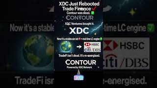 $XDC Just Acquired Contour — The Hidden Catalyst for Global Trade Digitization 🌐💼 #digitalassets