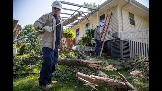 See how OPPD responded to its largest storm in history