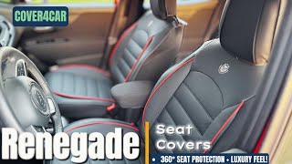 Premium Leather Car Seat Covers – Full Protection & Factory-Look Upgrade!
