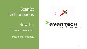 Create a Job - Document Templates