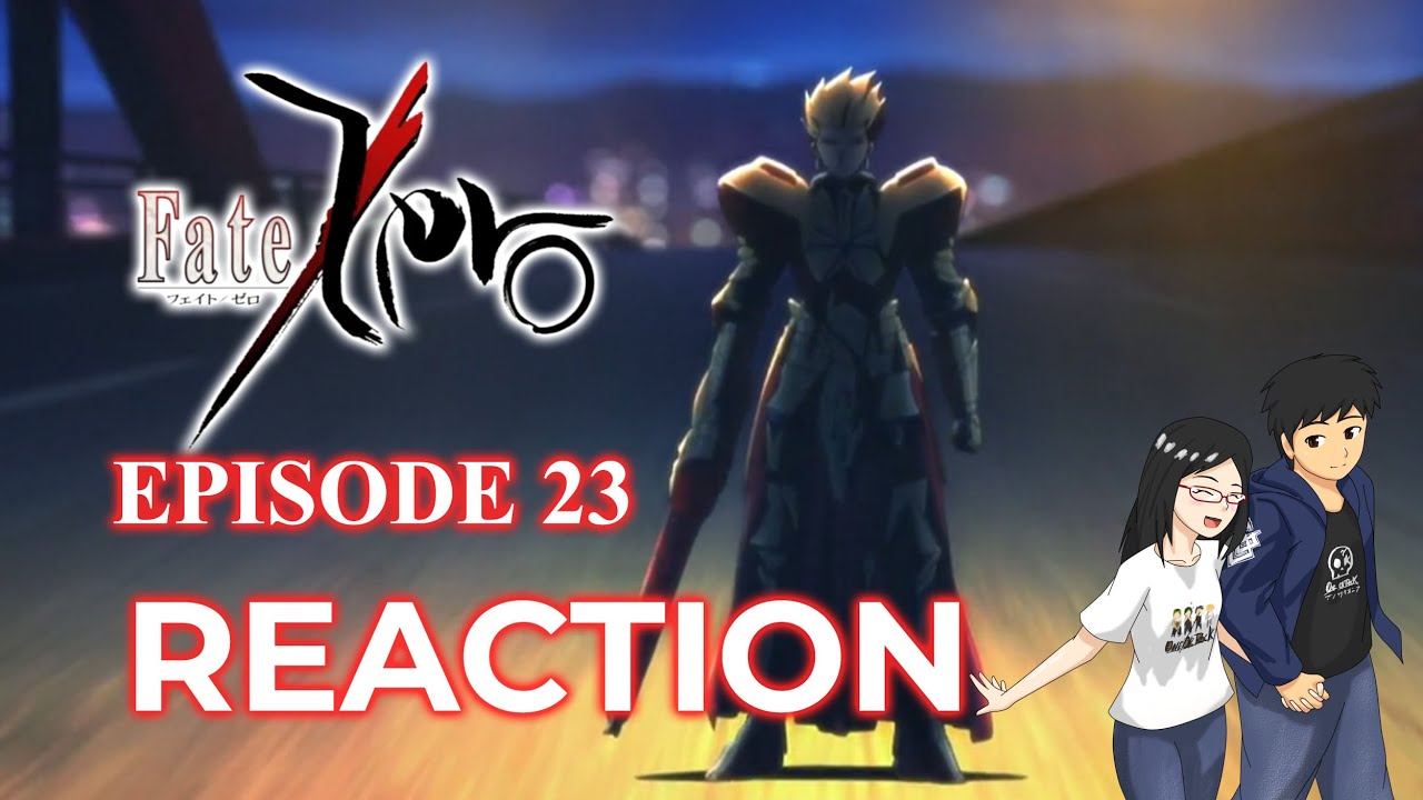 Rider Vs Archer Saber Vs Berserker Fate Zero Episode 23 Reaction Youtube