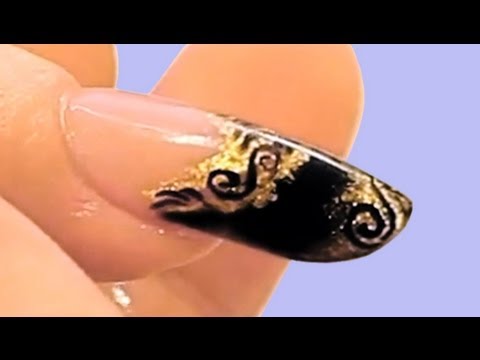 diy on youtube Latest nails Uploads  acrylic  naiouk From  commandpromptyoutube glitter