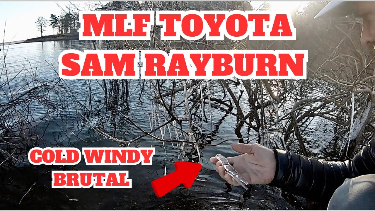 MLF Toyota on Sam Rayburn (Practice is Brutal, Cold and WINDY!!!!)