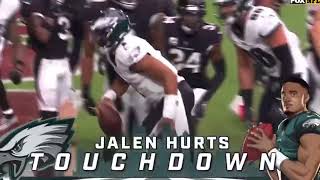 Jalen Hurts 1 Yard Touchdown Run | Eagles vs Cardinals