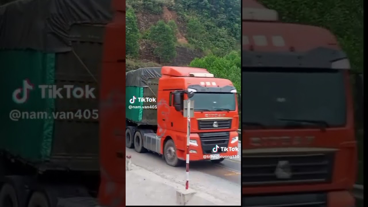 Tik tok xe tải bóp kèn ở Lào và Việt phần 4 tập 2