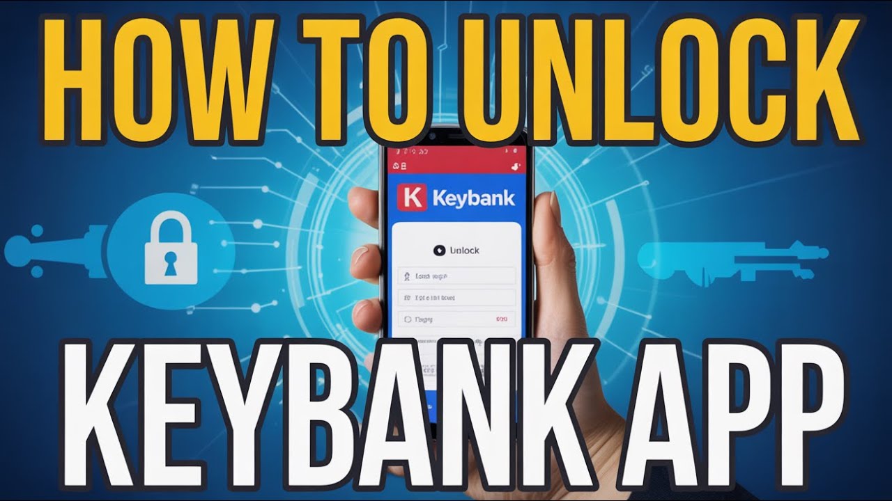 How to Unlock Card KeyBank App [Unlock] - YouTube
