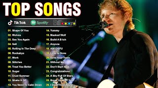 Ed Sheeran, Sia, Dua Lipa, Rihanna, Bruno Mars, Taylor Swift,Adele,Shawn Mendes - Billboard Hot 100