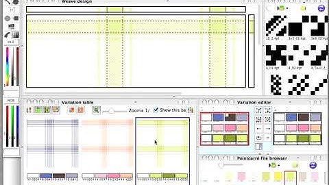 Weave Design - Textile CAD Program