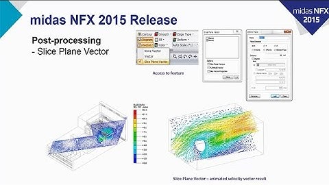 Slice Plane Vectors - midas NFX 2015 explained