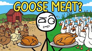 Why Don't We Eat Goose If Geese Are So Easy to Raise ?