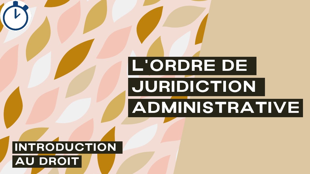 l-ordre-de-juridiction-administrative-introduction-au-droit-youtube