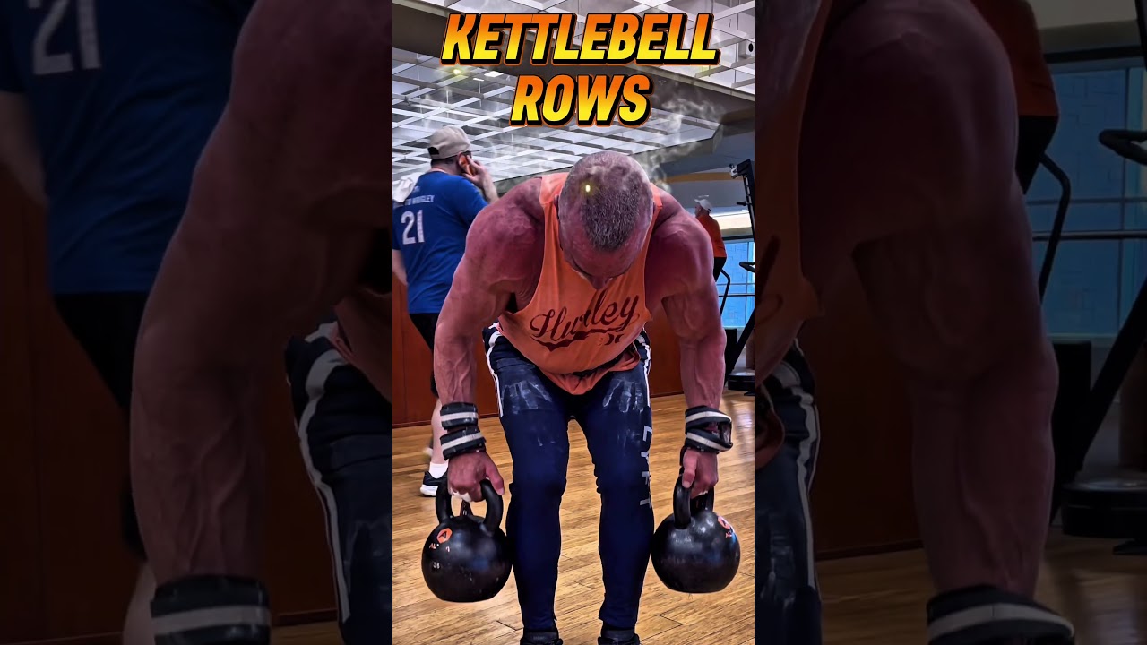 KETTLEBELL ROWS #workout #motivation