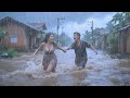 INCREDIBLE SCENES!!! FEROCIOUS RAIN AND WIND BATTER AN INDONESIAN VILLAGE