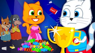 🔴 Cats Family en Français - Grand Prix Dessin Animé 2023 en Français