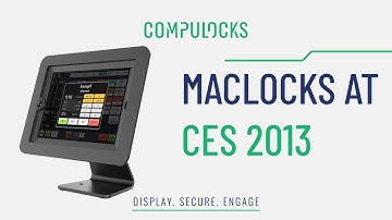 Maclocks CES 2013 iPad Kiosk & iPad POS All In One Black for Business iPad Uses