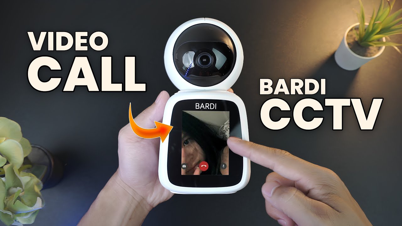 CCTV INDOOR TERAIK Ada Fitur VIDEO CALL with SCREEN - Review BARDI Smart IP PTZ