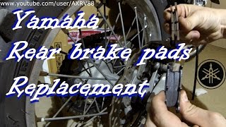 Motorcycle brake pads replacement - How-to