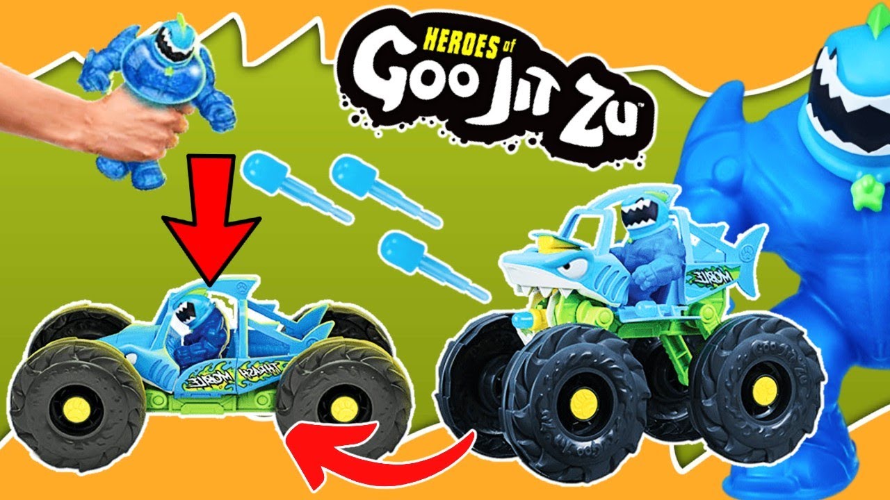 MONSTER TRUCK GOO JIT ZU TRASH MOBILE - Du mode VITESSE au mode