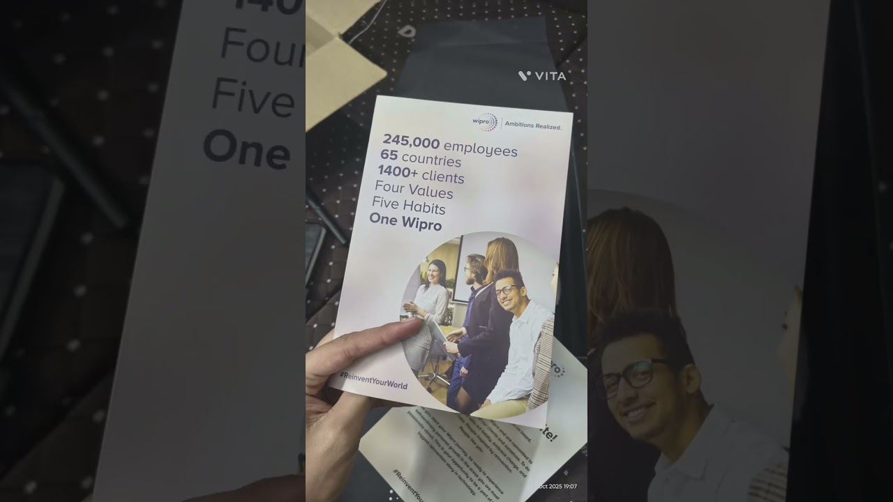🥳Wipro Welcome kit Unboxing 🤩 | Joining kit