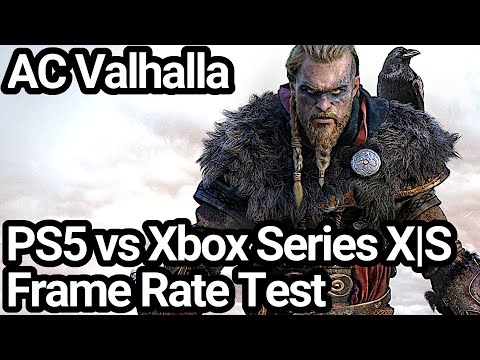 Assassin's Creed Valhalla PS5 vs Xbox Series X|S Frame Rate Comparison