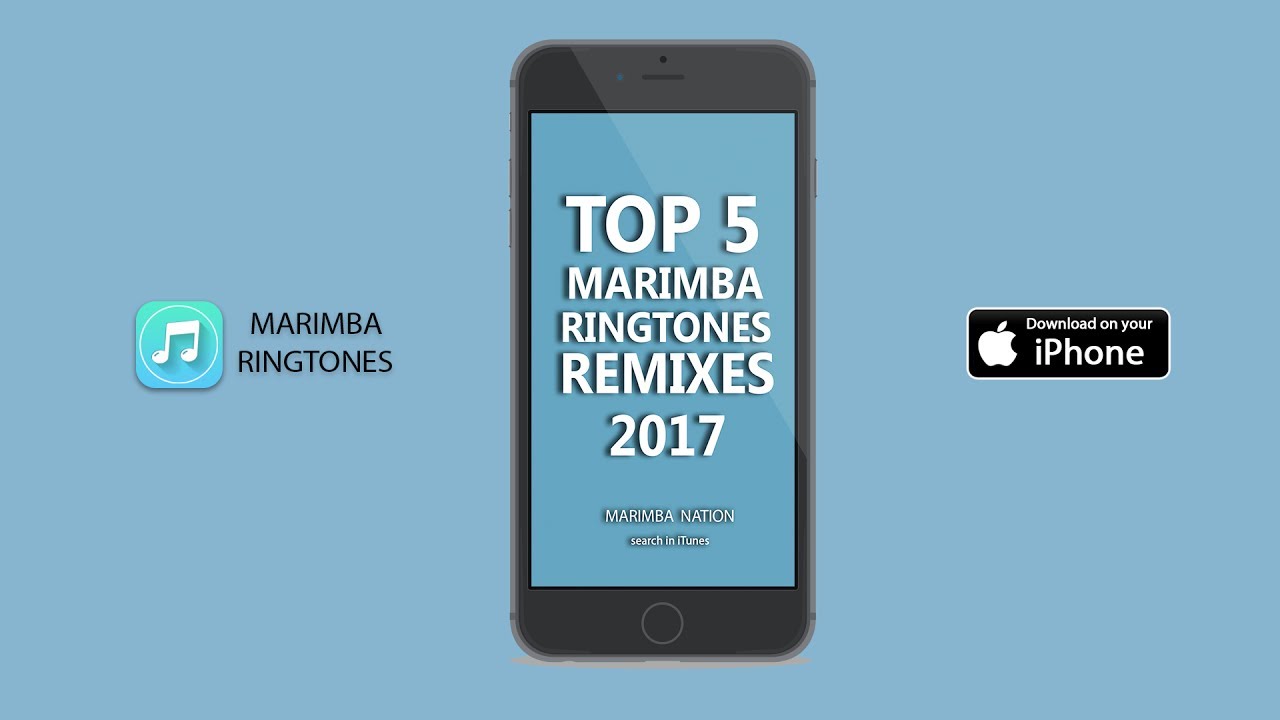 TOP 5 Best Marimba Ringtones Remixes 2017 YouTube
