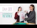 Live diy  customiser des tissus et textile