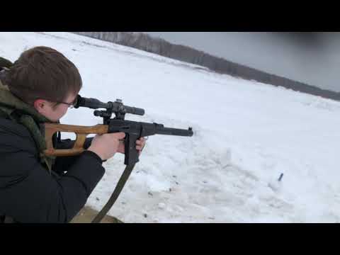 Стрельба из ВСС «Винторез» на полигоне. Shooting the VSS “Vintorez” (2)
