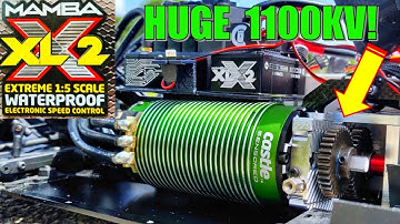 XLX2 & 1100kv LEGIT "ALL DAY 100+ Mph setup" Arrma Infraction V2