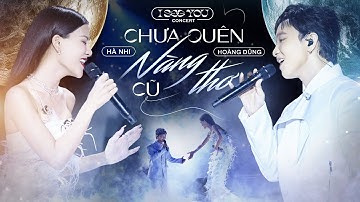 Hà Nhi x Hoàng Dũng - Chưa Quên " Nàng Thơ " Cũ ( I See You Concert )