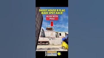 Nade Spot Hack: ShootHouse, Domination (B) Flag #codm