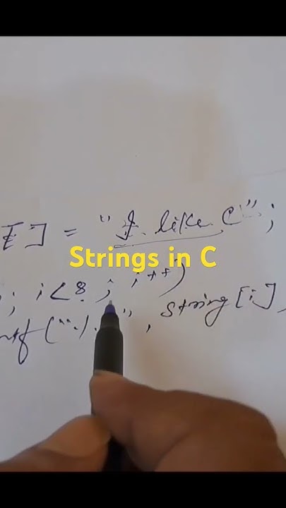 Scanf string in C - YouTube