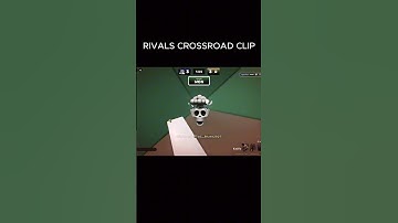 Rivals Crossroad Map Knife TrickShot #rivals#roblox#shorts#viral