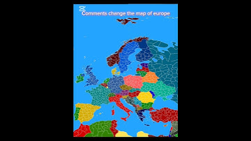 Comments change the map of europe #map #comments #countries  #europe #europemap