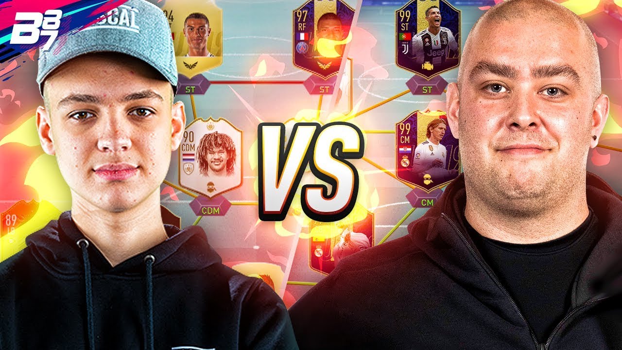 PLAYING THE BEST FIFA PLAYER IN THE WORLD! BATESON VS F2TEKKZ! | FIFA 19 ULTIMATE TEAM