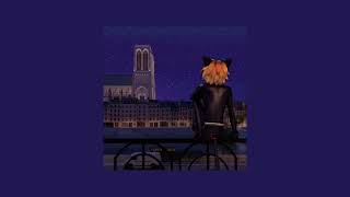 looking at the stars with Chat Noir in Paris 🌙 as a playlist