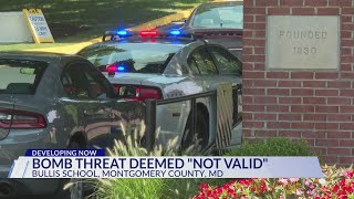Bomb threat in Montgomery County deemed "not valid"