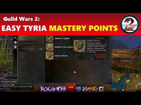 Guild Wars 2: Easiest Central Tyria Mastery Points to Get (All 49 Required Ones)