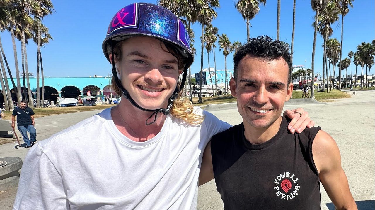 Энди Андерсон и Килиан Мартин против Венецианского скейтпарка!!! @NkaVidsSkateboarding